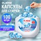 Капсулы для стирки концентрат GIGA PACK с кондиционером 100 шт., АЛЬПИЙСКАЯ СВЕЖЕСТЬ, LAIMA, 608878 608878 - фото 307355