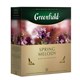 Чай GREENFIELD "Spring Melody" черный с чабрецом, мятой, смородиной, 100 пакетиков в конвертах по 1,5 г, 1065-09 620394 - фото 308048