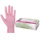 Перчатки нитриловые смотровые SFM Supersoft PINK, 100 пар (200 шт.), размер M (средний), розовые 631518 - фото 308558