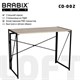 Стол на металлокаркасе BRABIX "LOFT CD-002", 1000х500х750 мм, складной, цвет дуб натуральный, 641214 641214 - фото 308737