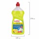 Средство для мытья посуды 1 кг, LAIMA PROFESSIONAL, концентрат, Лимон, 602300 602300