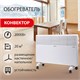 Обогреватель-конвектор SONNEN X-2000, 2000 Вт, напольная/настенная установка, белый, 453496 453496 - фото 321924