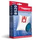 Мешок для пылесоса (пылесборник) синтетический TOPPERR BS20, BOSCH, SIEMENS, КОМПЛЕКТ 4 шт., 1401 456435 - фото 322278