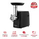 Мясорубка MOULINEX ME112832, 1600 Вт, производительность 1,9 кг/мин, 5 насадок, реверс, пластик, черная, 8010000864 456480 - фото 322297