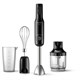 Блендер погружной PHILIPS HR2543/90, 700 Вт, 2 скорости, 3 насадки, стакан, черный 456934 - фото 322473