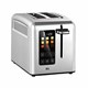 Тостер BQ (БИ-КЬЮ) T2002, 950 Вт, 2 тоста, 9 режимов, сенсорное управление, нержавеющая сталь, 86197754 457540 - фото 322627