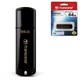 Флеш-диск 64 GB, TRANSCEND Jet Flash 350, USB 2.0, черный, TS64GJF350 510970 - фото 322788
