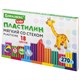 Пластилин мягкий восковой BRAUBERG KIDS, 18 цветов, 270 г, со стеком, 106497 106497 - фото 323024