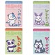 Блокнот А5, 40 л, гребень, картон, клетка, АЛЬТ, KAWAII ANIMALS (4 вида), 3-40-729 116381 - фото 324115