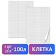 Блокноты для флипчарта ПЛОТНЫЕ 80 г/м2, BRAUBERG, 67,5х98 см, КОМПЛЕКТ 5 шт., 20 л., клетка, 124097 124097 - фото 324352