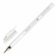 Ручка гелевая BRAUBERG "White Pastel", БЕЛАЯ, корпус прозрачный, узел 1 мм, линия письма 0,5 мм, 143417 143417 - фото 325251