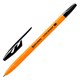 Ручка шариковая BRAUBERG "ULTRA ORANGE", ЧЕРНАЯ, узел 0,7 мм, чернила ГЕРМАНИЯ, наконечник ШВЕЙЦАРИЯ, 143563 143563 - фото 325333