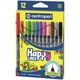 Ручки капиллярные (линеры) 12 ЦВЕТОВ CENTROPEN "Happy Liner", линия письма 0,3 мм, 2521/12, 2 2521 1202 143684 - фото 325367