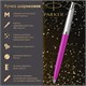 Ручка шариковая PARKER "Jotter Orig Magenta", корпус розовый, нержавеющая сталь, блистер, синяя, 2075996 143861 - фото 325478