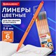Ручки капиллярные (линеры) 6 ЦВЕТОВ, BRAUBERG "FINE 040", шестигранные, линия 0,4 мм, 144141 144141