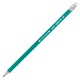 Карандаш чернографитный STAFF EVERYDAY BLP-963, 1 шт., НВ, с ластиком, пластиковый, зеленый корпус, 180963 180963 - фото 326413