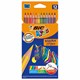 Карандаши цветные BIC "Evolution Stripes", 12 цветов, шестигранные, грифель 9505221 182064 - фото 326662