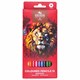 Карандаши цветные KOH-I-NOOR "RED LION" 12 цветов, шестигранные, 2,8 мм, натуральное дерево, 3552/12, 3552012063KS 182080 - фото 326664