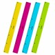 Линейка пластиковая 30 см ЮНЛАНДИЯ "Color", тонированная, ассорти, 210754 210754 - фото 327568