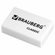 Ластик BRAUBERG "Classic", 26х17х7 мм, белый, прямоугольный, 221033 221033 - фото 327686