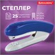 Степлер №24/6, 26/6 BRAUBERG "Original", до 25 листов, синий, 222534 222534 - фото 327834