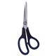 Ножницы BRAUBERG Soft Grip, 190 мм, черно-синие, резиновые вставки, 3-х сторонняя заточка, 230762 230762 - фото 328768