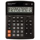 Калькулятор настольный BRAUBERG EXTRA-12-BK (206x155 мм), 12 разрядов, двойное питание, ЧЕРНЫЙ, 250481 250481 - фото 329774