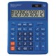 Калькулятор настольный BRAUBERG EXTRA-12-BU (206x155 мм), 12 разрядов, двойное питание, СИНИЙ, 250482 250482 - фото 329775