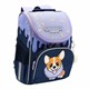 Ранец GRIZZLY анатомическая спинка, с мешком для обуви, для девочек, "CORGI", 33х25х13 см, RAm-384-3/3 271736 - фото 330259