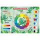 Настольное покрытие BRAUBERG KIDS для труда и творческих занятий, ПВХ, "Color map", 50х35 см, 272360 272360 - фото 330465
