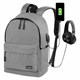 Рюкзак HEIKKI ACTIVE (ХЕЙКИ) универсалный, отд. для ноутбука, USB-порт, серый, 44х31х14 см, 272561 272561 - фото 330583