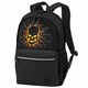 Рюкзак BRAUBERG FASHION CITY универсальный, 2 отделения, Skull, черный, 46х31х15 см, 272572 272572 - фото 330593