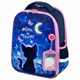 Ранец BRAUBERG FIT, 2 отделения, Night watcher, СВЕТЯЩИЙСЯ, 38х27х14 см, 273108 273108 - фото 330865