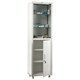 Шкаф медицинский 1-створчатый HILFE "МД 1 1650/SG" 1755х500х320 мм, стекло, белый, S26199201509 291317 - фото 331198