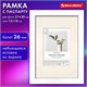 Рамка 21х30 см с паспарту 13х18 см небьющаяся, багет 26 мм МДФ, BRAUBERG "Ambassador", белая, 391366 391366 - фото 333911