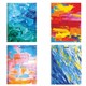 Тетрадь А4, 120 л., BRAUBERG гребень, клетка, обложка картон, "Painting", 404072 404072 - фото 334080