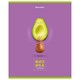 Тетрадь предметная "AVOCADO" 48 л., глянцевый лак, ФИЗИКА, клетка, BRAUBERG, 404283 404283 - фото 334104