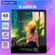 Тетрадь предметная "ANIME GIRLS" 48 л., матовая ламинация, БИОЛОГИЯ, клетка, подсказ, BRAUBERG, 404749 404749 - фото 334233