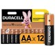 Батарейки КОМПЛЕКТ 12 шт., DURACELL Basic ОРИГИНАЛ, AA (LR6, 15А), алкалиновые, пальчиковые 450432 - фото 334456