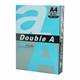Бумага цветная DOUBLE A, А4, 80 г/м2, 500 л., интенсив, синяя 115126 - фото 334720