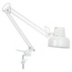 Настольная лампа светильник Бета на струбцине, цоколь Е27, белый 230720
