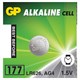 Батарейка GP Alkaline 177 (G4, LR626), алкалиновая, 1 шт., в блистере (отрывной блок), 177-2CY 452223 - фото 335208