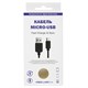 Кабель USB – micro USB 2.0, 1 м, RED LINE, для подключения портативных устройств и периферии, черный 512608 Кабель USB – micro USB 2.0, 1 м, RED LINE, для подключения портативных устройств и периферии, черный 512608