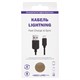 Кабель USB 2.0 – Lightning, 1 м, RED LINE, для подключения портативных устройств, черный 512609 Кабель USB 2.0 – Lightning, 1 м, RED LINE, для подключения портативных устройств, черный 512609
