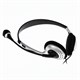 Наушники с микрофоном (гарнитура) SVEN AP-010MV, проводные, 2 м, с оголовьем, черные, SV-0410010MV 512970