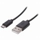 Кабель USB 2.0 – micro USB, 1 м, SONNEN, медь, для передачи данных и зарядки, черный, 513115 513115 Кабель USB 2.0 – micro USB, 1 м, SONNEN, медь, для передачи данных и зарядки, черный, 513115 513115