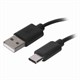 Кабель USB 2.0 – Type-C, 1 м, SONNEN, медь, для передачи данных и зарядки, черный, 513117 513117 Кабель USB 2.0 – Type-C, 1 м, SONNEN, медь, для передачи данных и зарядки, черный, 513117 513117