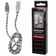 Кабель USB 2.0 – Type-C, 1 м, SONNEN Premium, медь, передача данных и быстрая зарядка, 513127 513127 - фото 336211