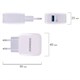 Зарядное устройство быстрое сетевое (220 В) SONNEN, USB QC 3.0 18 Вт, 3 А, белое, 455506 455506 Зарядное устройство быстрое сетевое (220 В) SONNEN, USB QC 3.0 18 Вт, 3 А, белое, 455506 455506