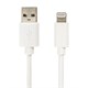 Кабель USB2.0 – Lightning, 1 м, SONNEN, медь, для передачи данных и зарядки, белый, 513559 513559 Кабель USB2.0 – Lightning, 1 м, SONNEN, медь, для передачи данных и зарядки, белый, 513559 513559